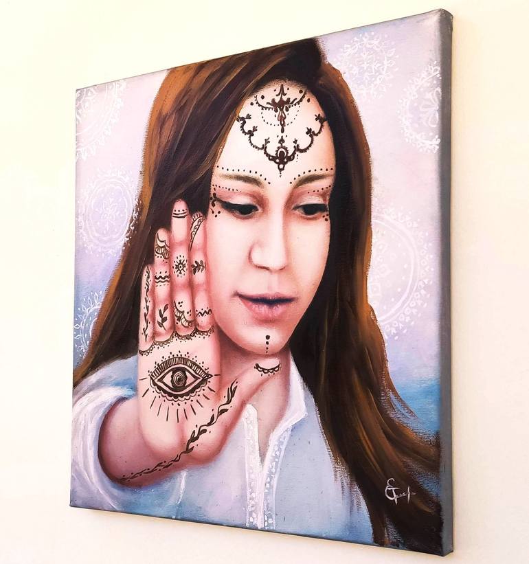 Original Contemporary Women Painting by Tatsiana Yelistratava