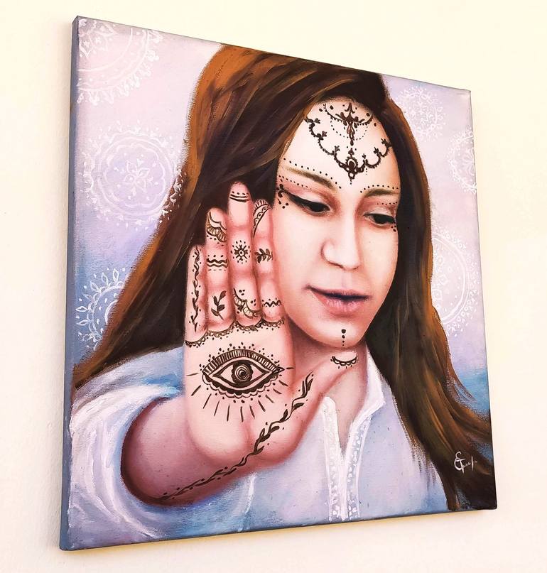 Original Contemporary Women Painting by Tatsiana Yelistratava