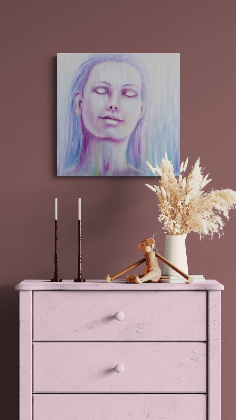 Original Contemporary Women Painting by Tatsiana Yelistratava
