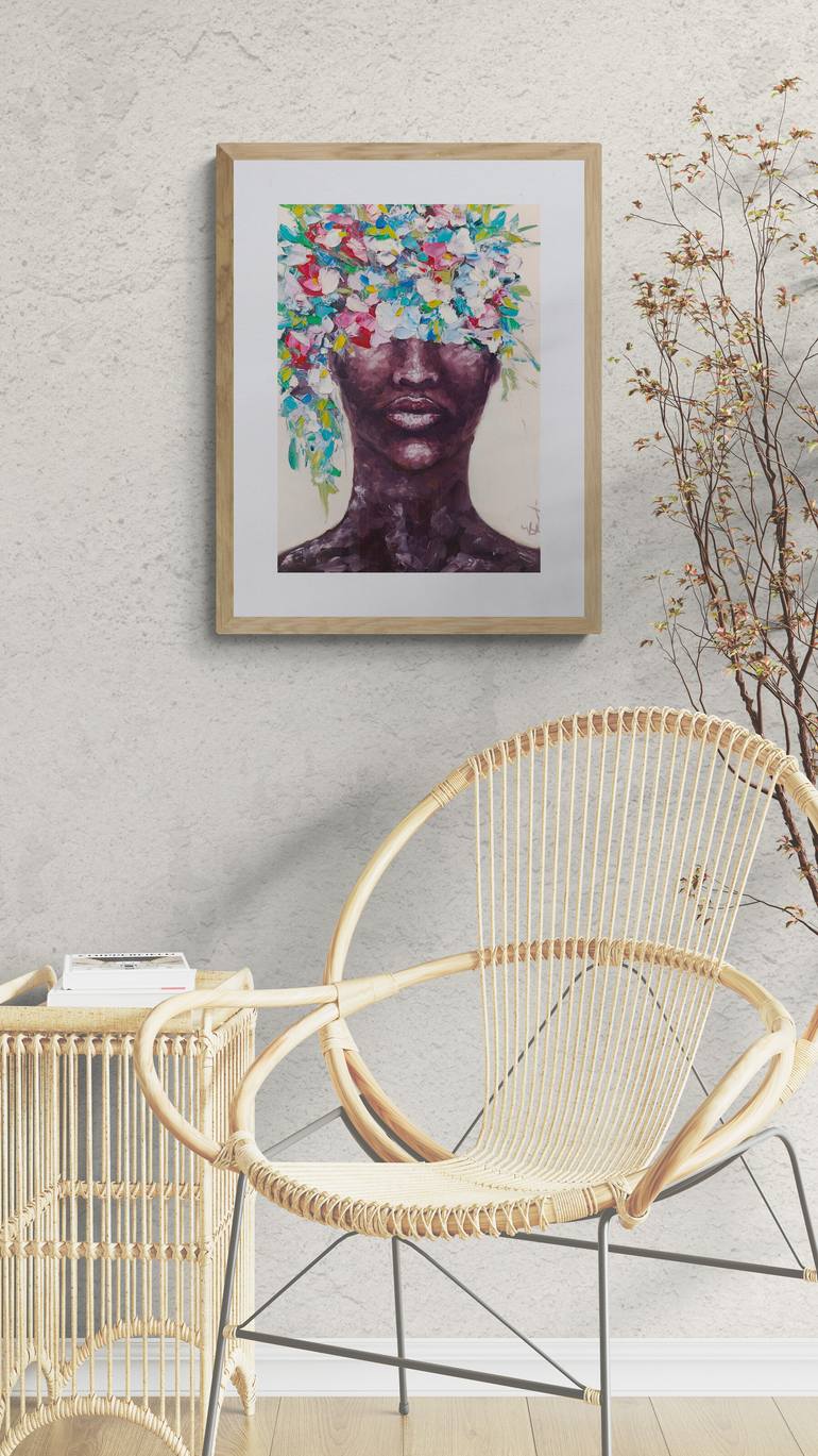 Original Portraiture Women Painting by Tatsiana Yelistratava