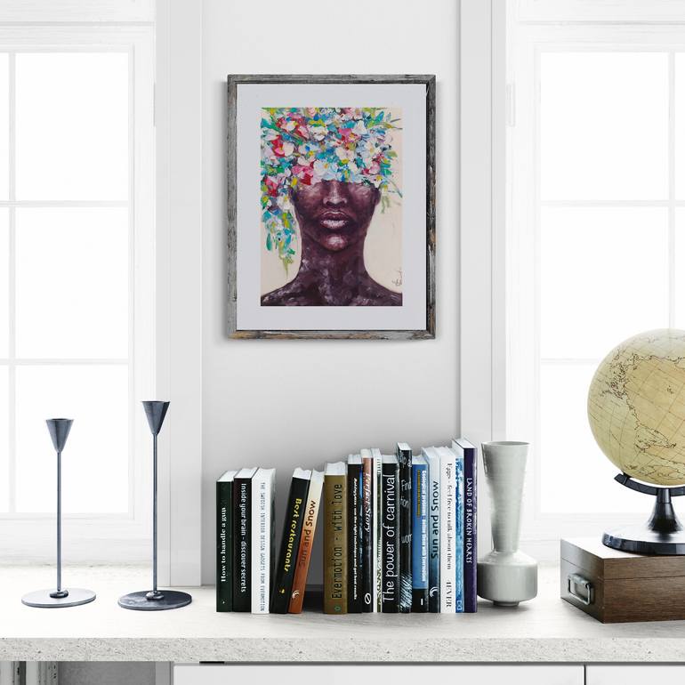 Original Portraiture Women Painting by Tatsiana Yelistratava