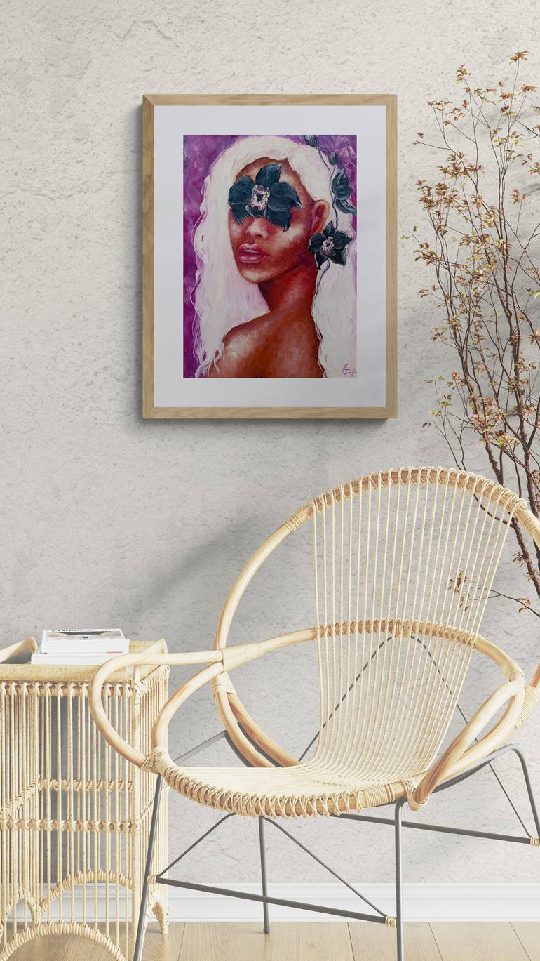 Original Figurative Women Painting by Tatsiana Yelistratava
