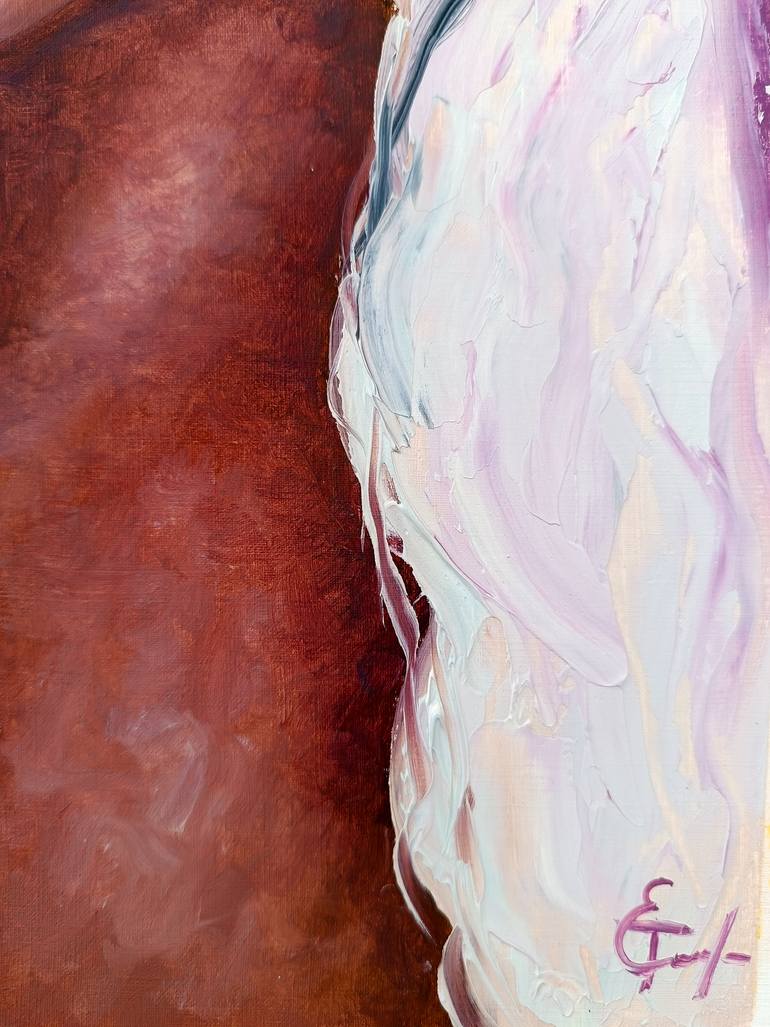 Original Figurative Women Painting by Tatsiana Yelistratava