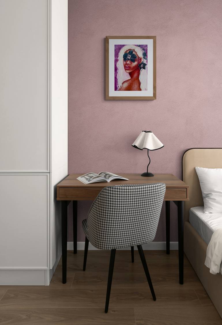 Original Figurative Women Painting by Tatsiana Yelistratava