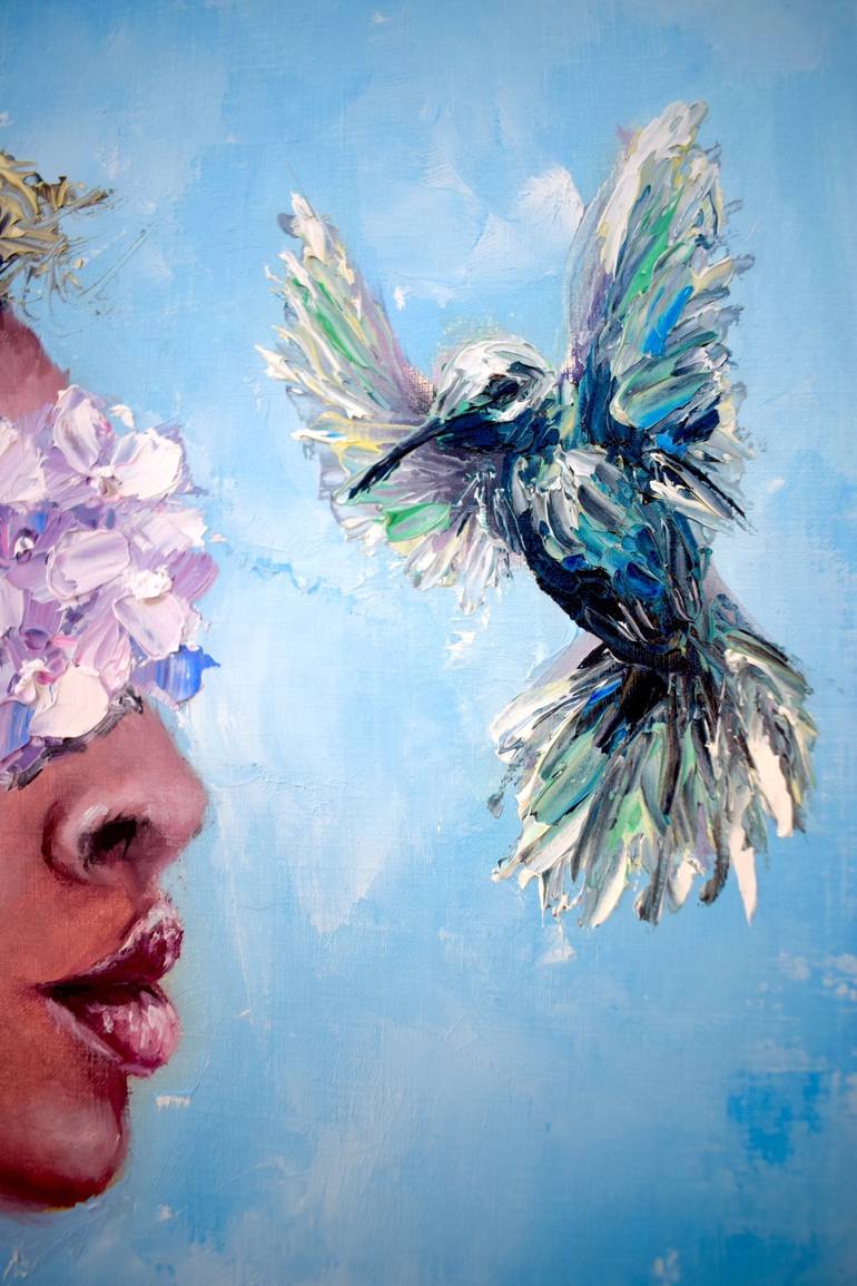 Original Portraiture Portrait Painting by Tatsiana Yelistratava
