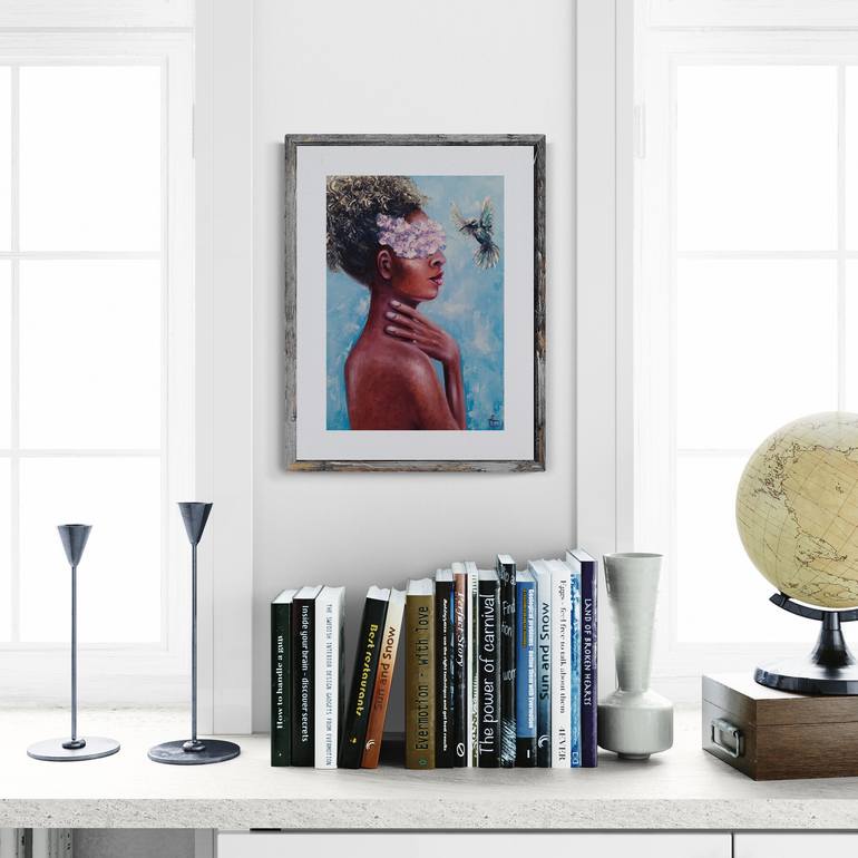 Original Portraiture Women Painting by Tatsiana Yelistratava