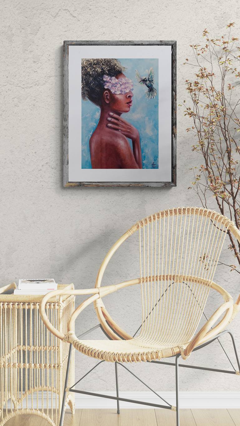 Original Portraiture Women Painting by Tatsiana Yelistratava