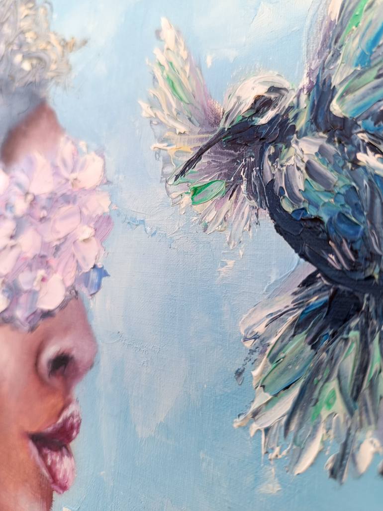 Original Portraiture Women Painting by Tatsiana Yelistratava