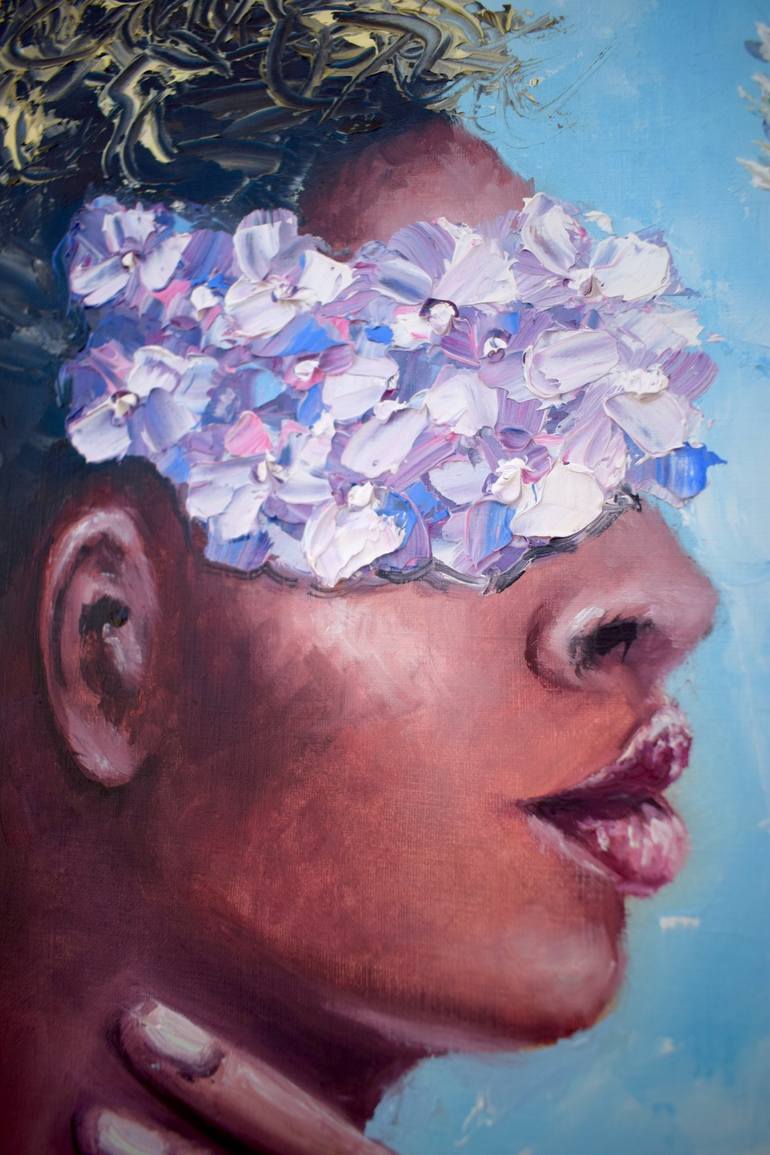 Original Portraiture Portrait Painting by Tatsiana Yelistratava