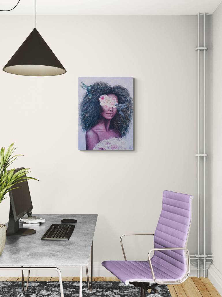 Original Contemporary Women Painting by Tatsiana Yelistratava