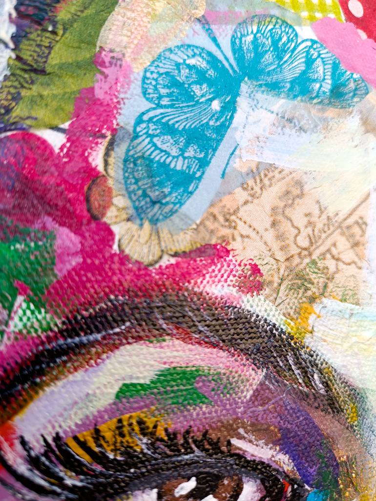 Original Figurative Women Mixed Media by Tatsiana Yelistratava