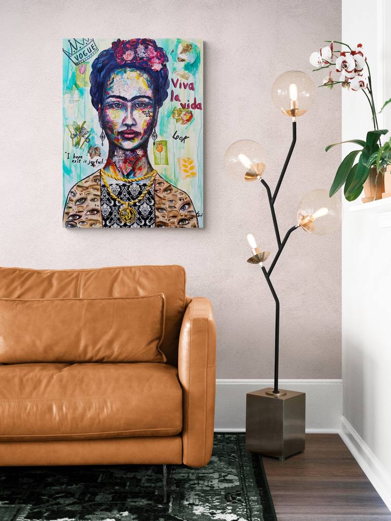 Original Pop Art Pop Culture/Celebrity Mixed Media by Tatsiana Yelistratava