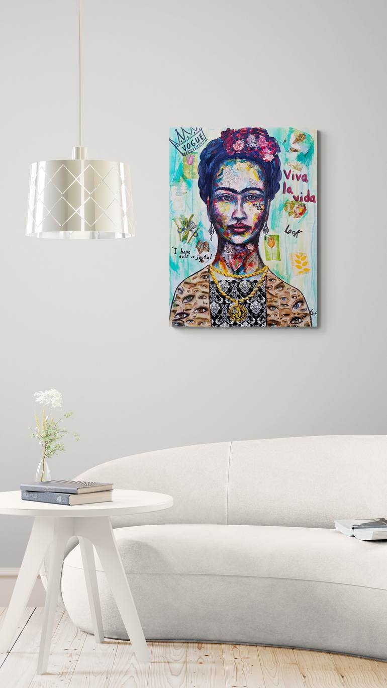 Original Pop Art Pop Culture/Celebrity Mixed Media by Tatsiana Yelistratava