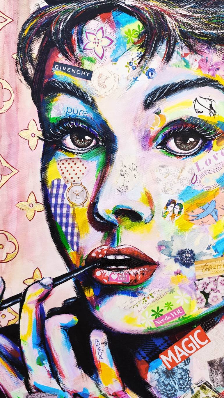 Original Figurative Pop Culture/Celebrity Painting by Tatsiana Yelistratava