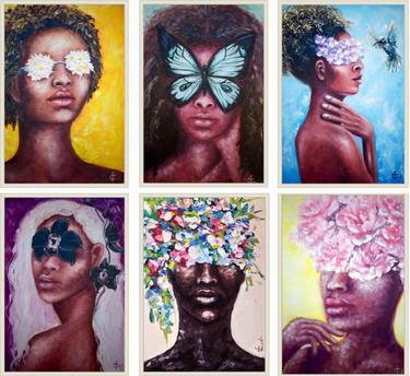 Original Women Paintings by Tatsiana Yelistratava