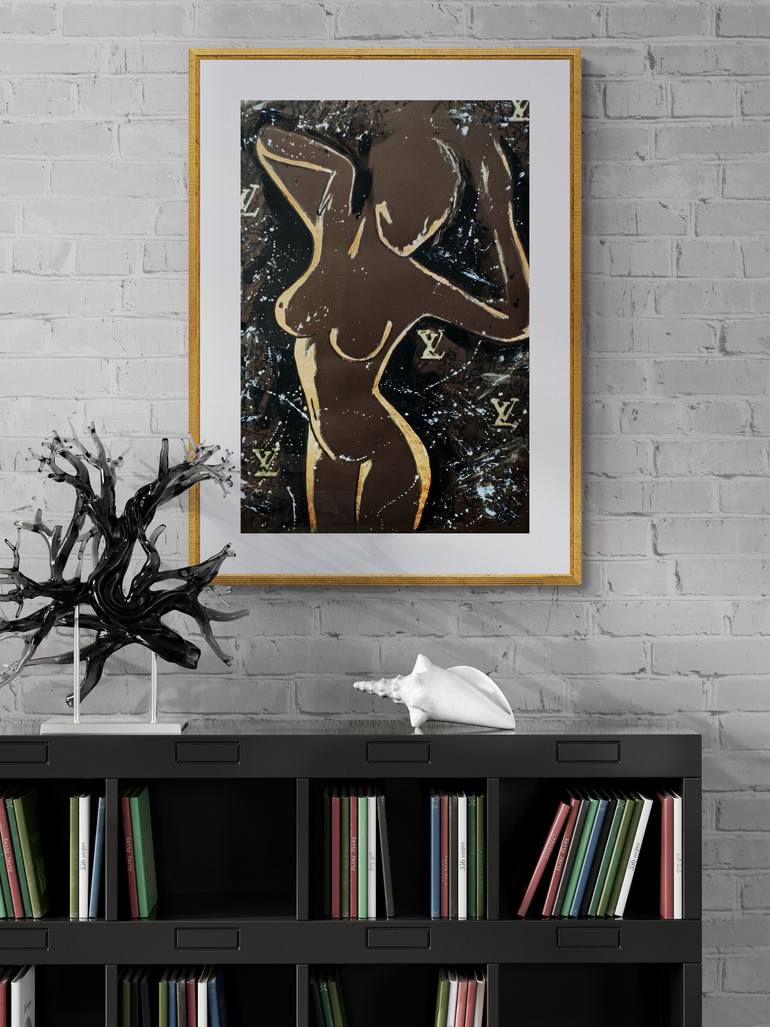 Original Expressionism Nude Painting by Tatsiana Yelistratava