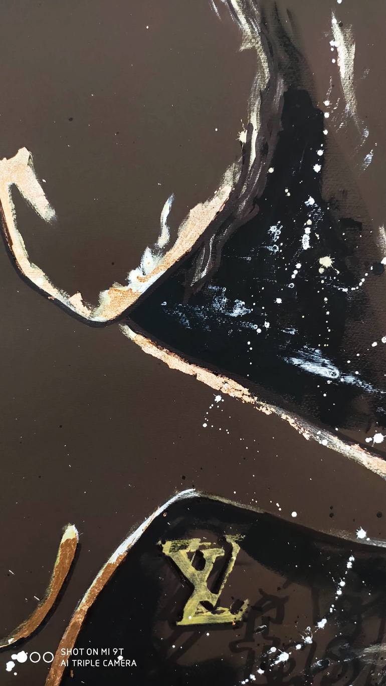 Original Expressionism Nude Painting by Tatsiana Yelistratava