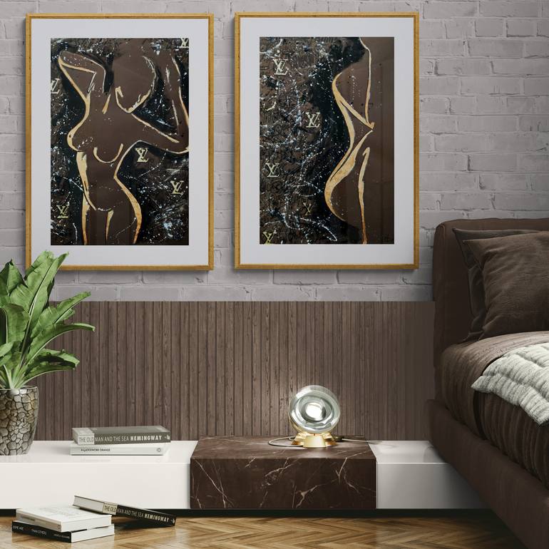 Original Figurative Nude Painting by Tatsiana Yelistratava