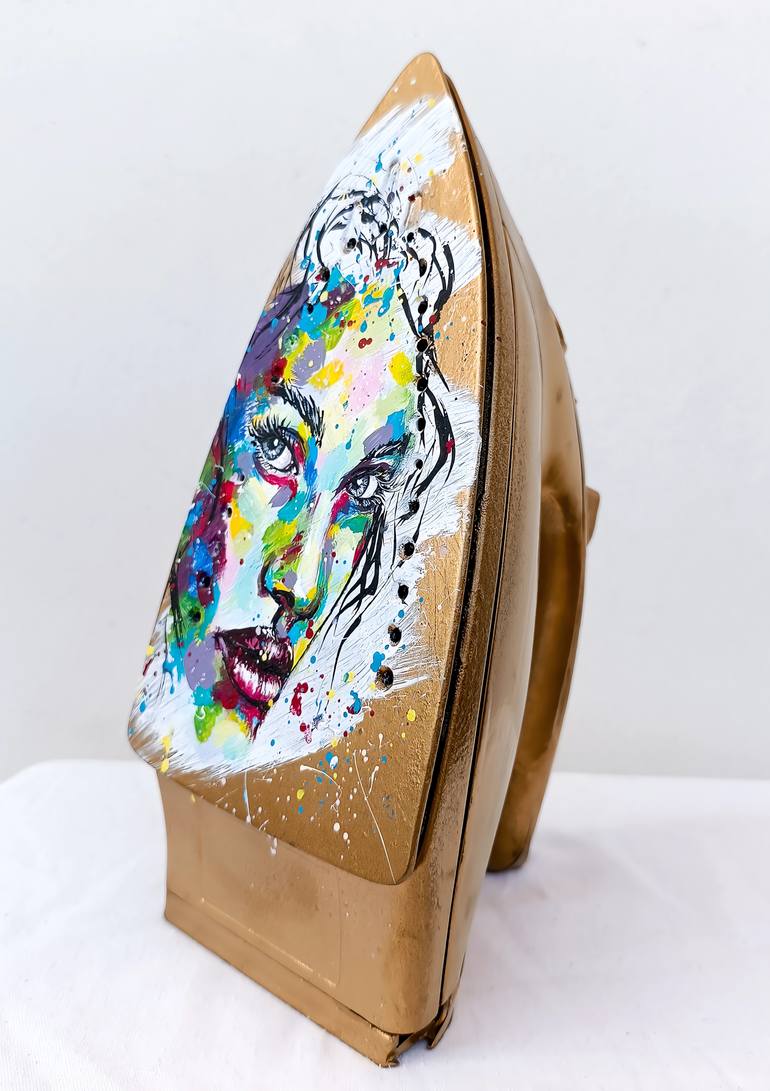 Original Expressionism People Sculpture by Tatsiana Yelistratava