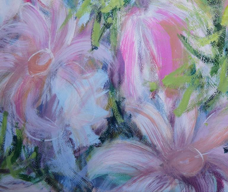 Original Floral Painting by Tatsiana Yelistratava