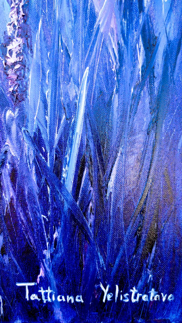 Original Abstract Landscape Painting by Tatsiana Yelistratava