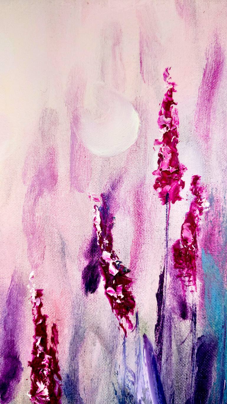 Original Abstract Landscape Painting by Tatsiana Yelistratava