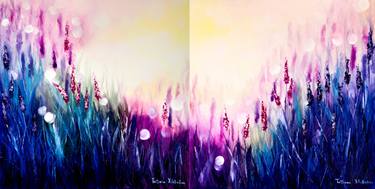 Purple dream, diptych. thumb