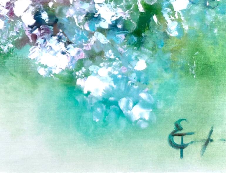 Original Contemporary Floral Painting by Tatsiana Yelistratava