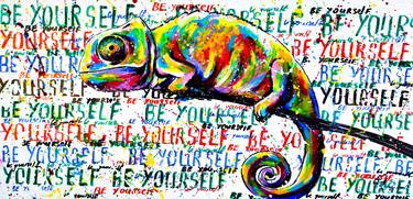 Be yourself. Large print on art paper. thumb