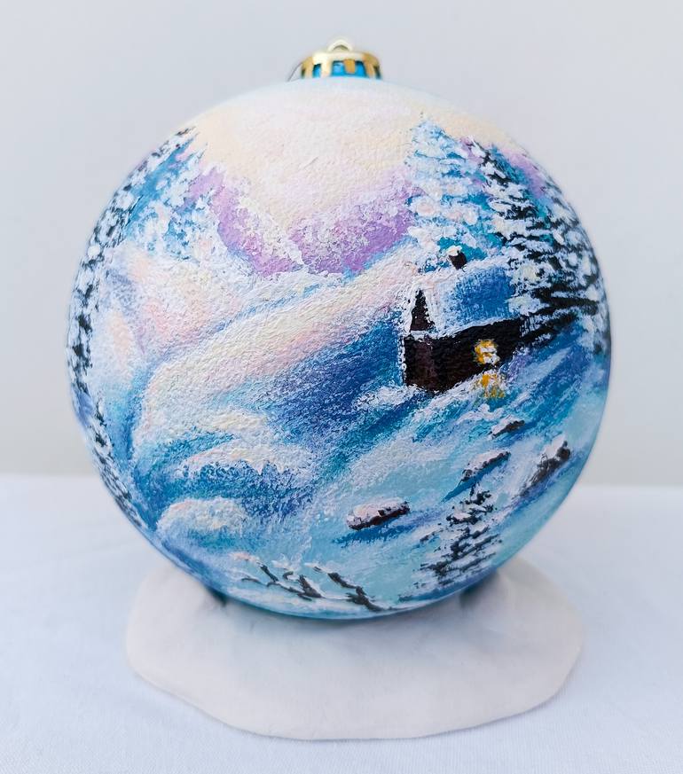 Original Conceptual Landscape Mixed Media by Tatsiana Yelistratava