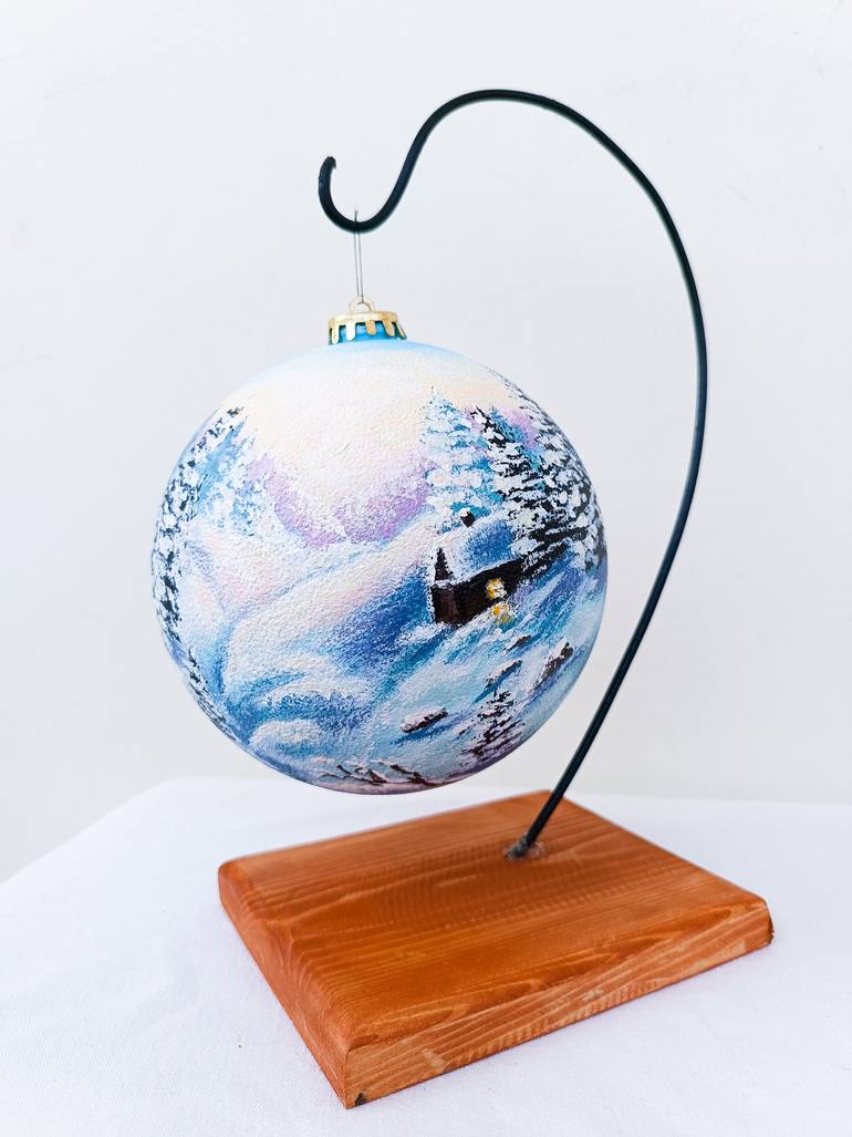 Original Conceptual Landscape Mixed Media by Tatsiana Yelistratava