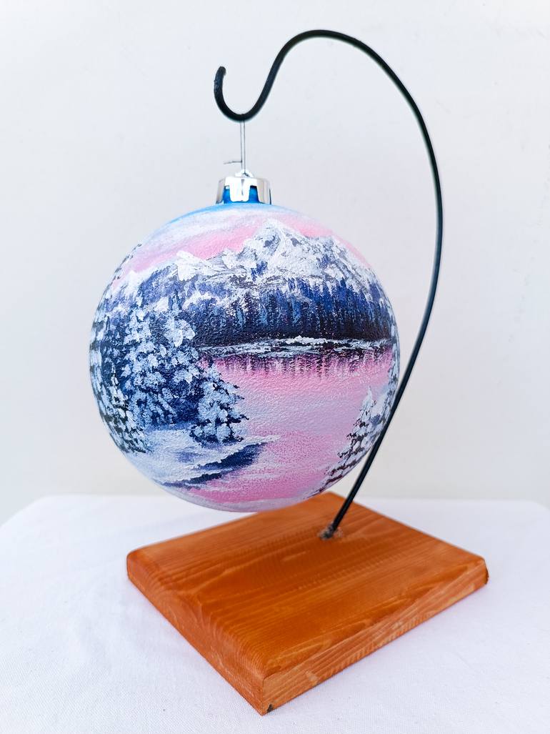 Original Conceptual Landscape Mixed Media by Tatsiana Yelistratava