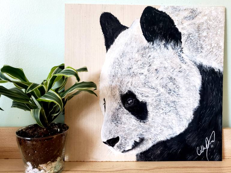 Original Realism Animal Drawing by Callie Desnoyers