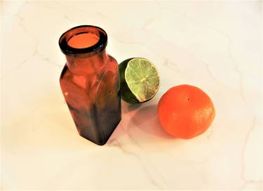 "Brown Bottle, Lime and Tangerine"" thumb