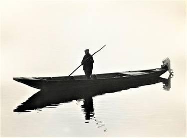 "Boat in River", Loire thumb