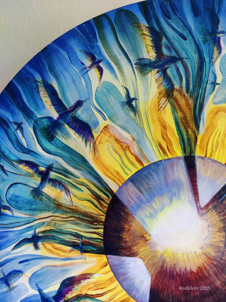 Original Photorealism Body Painting by Iuliia Frantseva