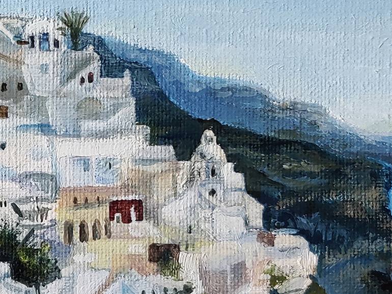 Original Impressionism Architecture Painting by Iuliia Frantseva