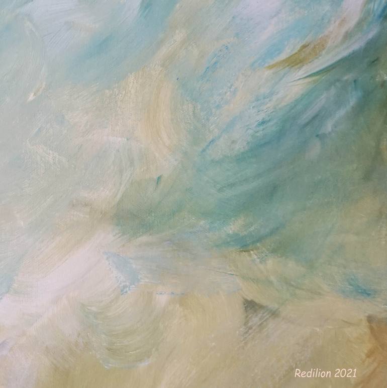 Original Expressionism Animal Painting by Iuliia Frantseva