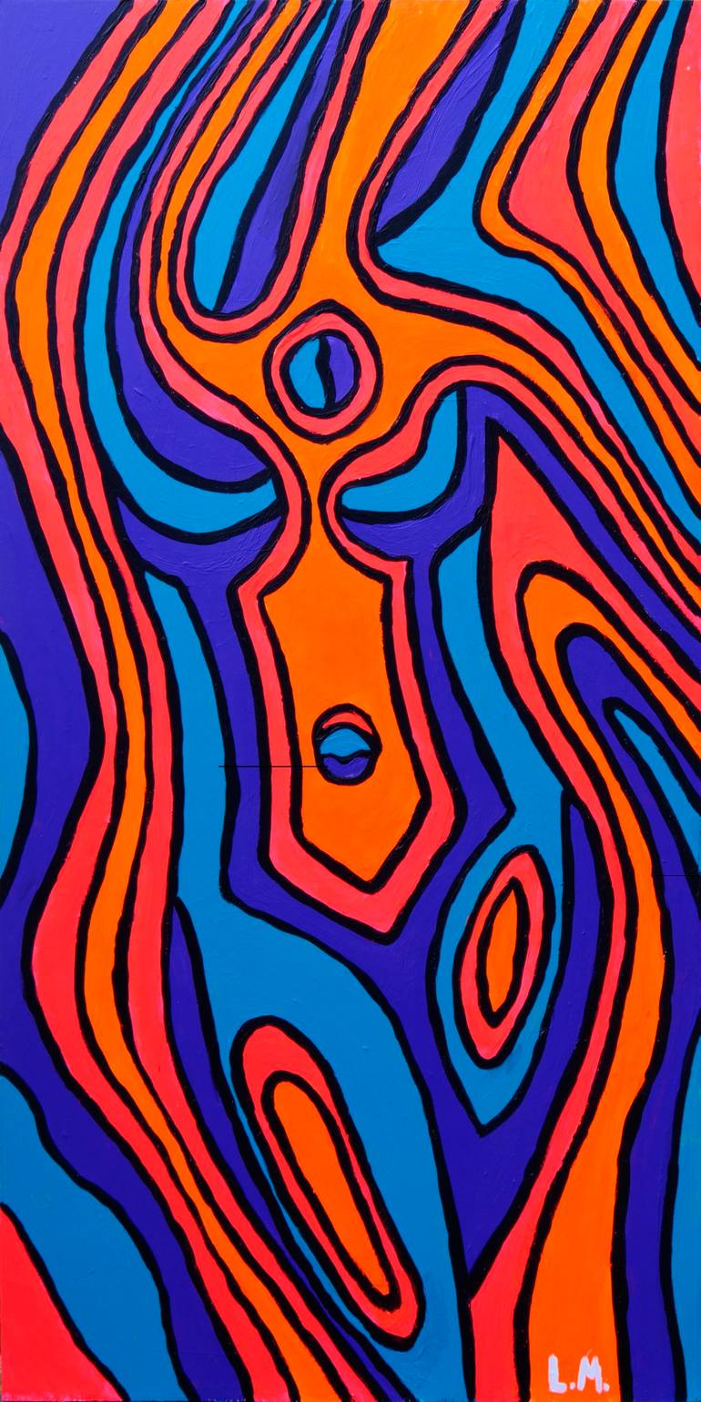 Woman one Painting by Lindsay Mackintosh Saatchi Art