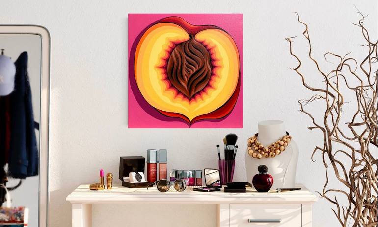 Original Abstract Still Life Painting by Maria Tuzhilkina