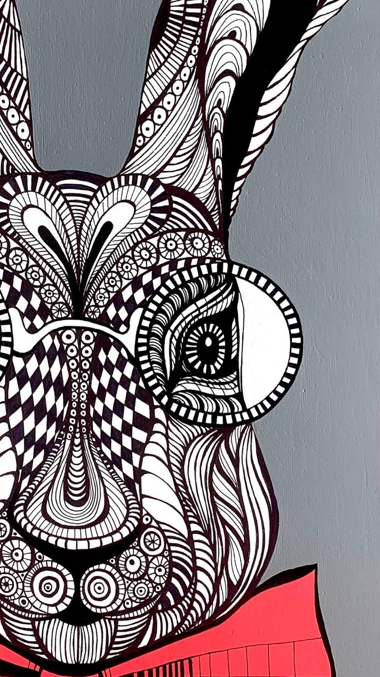 Original Contemporary Animal Painting by Maria Tuzhilkina