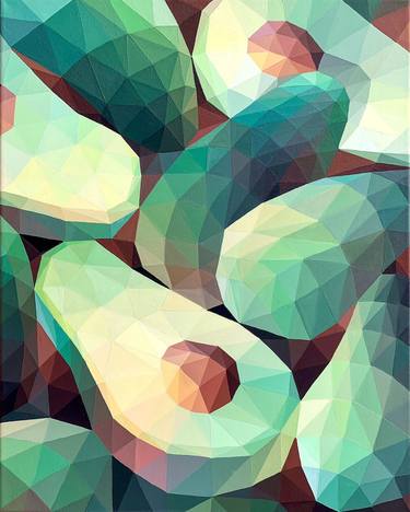 Original Abstract Food & Drink Paintings by Maria Tuzhilkina
