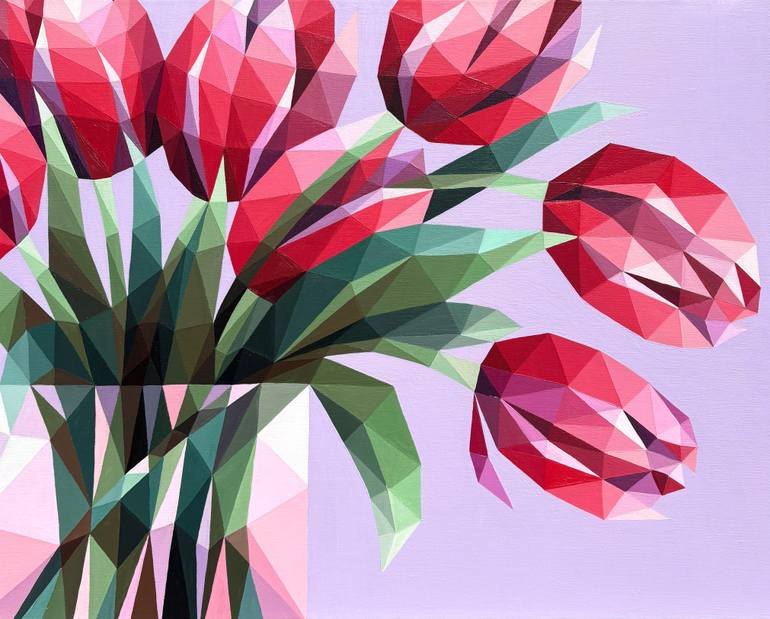 Original  Painting by maria tuzhilkina