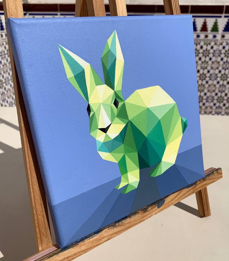 Original Contemporary Animal Painting by Maria Tuzhilkina