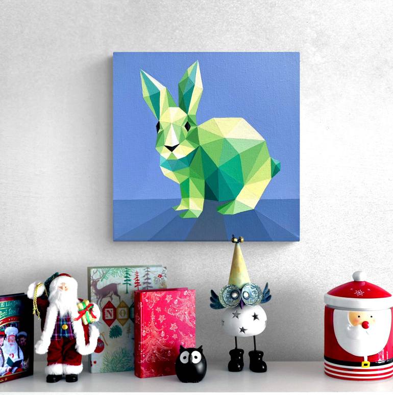 Original Contemporary Animal Painting by Maria Tuzhilkina