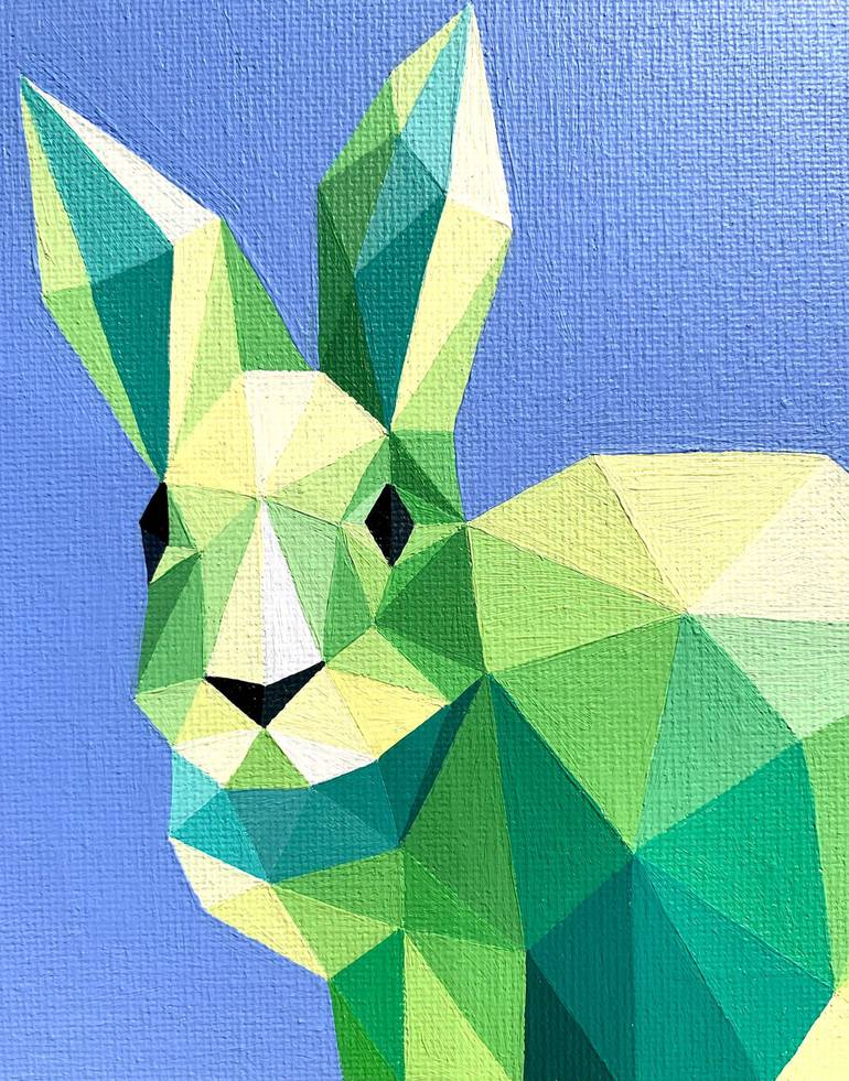 Original Contemporary Animal Painting by Maria Tuzhilkina