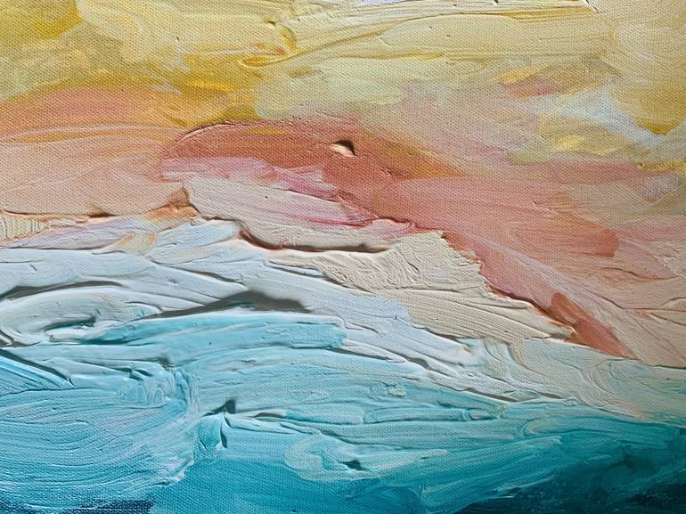 Original Abstract Landscape Painting by jessika steiner