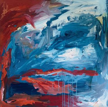 Print of Expressionism Abstract Paintings by jessika steiner