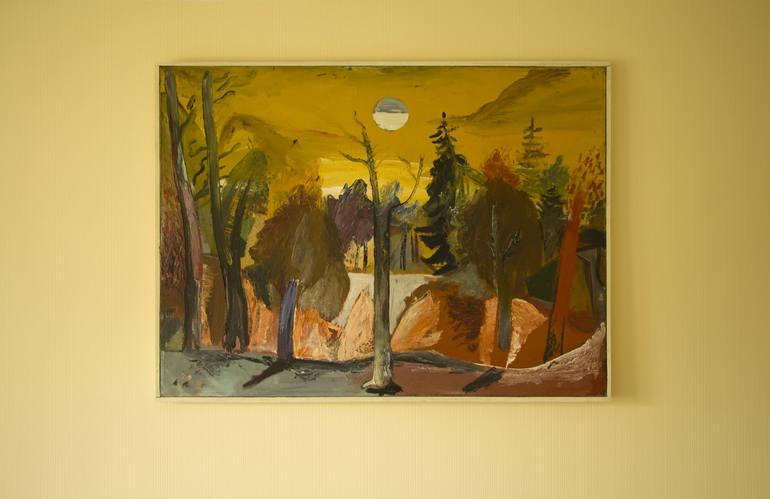Original Landscape Painting by Olga Marushko