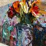 impasto flowers